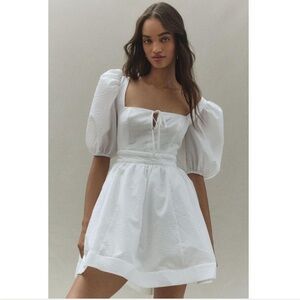 nwt BHLDN puff sleeve dress